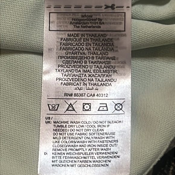 NWT Adidas Men's Light Green Golf Polo Shirt sz L Aeroready Technology - Picture 11 of 12